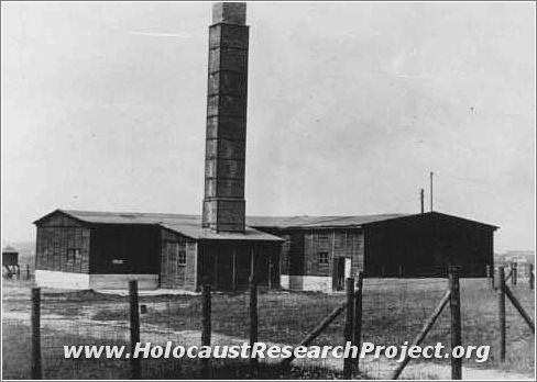 A crematorium at the Majdanek extermination camp